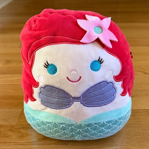 Squishmallows  Disney Ariel The Little Mermaid Plush 12" - Picture 1 of 12